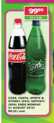 Coke/Fanta/Sprite Or Stoney-12x1.5Ltr 