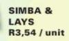 Simba & Lays-36g Each