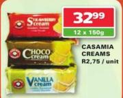 Casamia Creams-12x150g Each