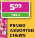Pengo Assorted Chews-100's Pack