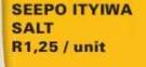 Seepo Ityiwa Salt-500g