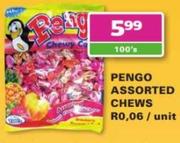 Pengo Assorted Chews-100's Pack