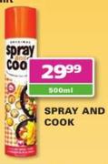 Spray And Cook-500ml