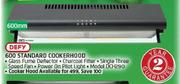 Defy 600 Standard Cookerhood DCH290-600mm