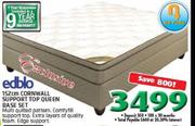 Edblo 152cm Cornwall Support Top Queen Base Set