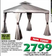 H&H Collection Sasha Gazebo