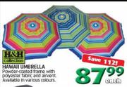 H&H Collection Hawaii Umbrella-Each