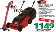 Lawn Star Minimo Mower And Trimmer Combo