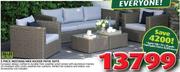 H&H Collection 5 Piece Mustang MKII Wicker Patio Suite