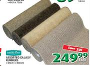 Multi-Flor Assorted Galaxy Runners-69cmx300cm-Each