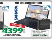 Acer Intel Celeron Notebook