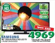 Samsung 40"(102cm) Volle HD LED TV UA40H5003