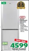 Defy 350Ltr Silwer Onderkant Vrieskas Yskas DAC512