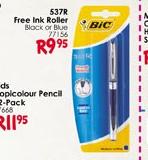 537R Free Ink Roller-Black Or Blue