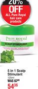 Pure Royal 5 In 1 Scalp Stimulant-125ml 
