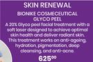 Bionike Cosmeceutical Glyco Peel