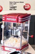 Milex Retro Popcorn Maker With Light