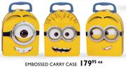 Minions Embossed Carry Case (Available Mid November)-Each