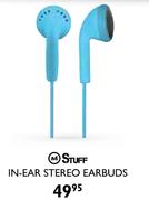 M Stuff In-Ear Stereo Earbuds