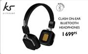 KS Clash On-Ear Bluetooth Headphones