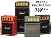 Marshall MS2 Mini Practice AMP-Each