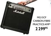 Marshall MG15CF Carbon-Fibre Practice AMP