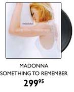 Madonna Something To Remember Vinyl-2s