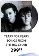 Tears For Fears Songs From The Big Chair Vinyl-Each