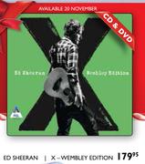 ED Sheeran X-Wembley Edition-CD & DVD