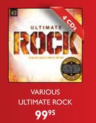 Various Ultimate Rock-4 CDs Pack