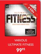 Various Ultimate Fitness-4 CDs Pack