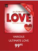 Various Ultimate Love-4 CDs Pack
