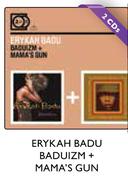 Erykah Badu Baduizm + Mama's Gun-2 CDs Pack