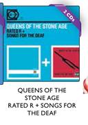 Queens Of The Stone Age Rated R + Songs For The Deaf-2 CDs Pack