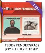 Teddy Pendergrass Joy + Truly Blessed-2 CDs Pack