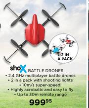 Shox battle hot sale drones