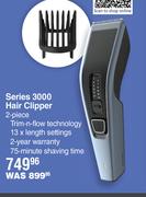 Philips Series 3000 Hair Clipper 2 Piece