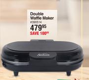 Sunbeam Double Waffle Maker 390514