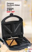 Sunbeam Designer Sandwich Maker 330845
