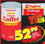 Ritebrand Granulated Instant Coffee-750g