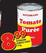 Ritebrand Tomato Puree-410g