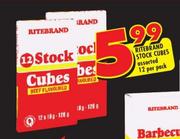 Ritebrand Stock Cubes Assorted-12's Per Pack