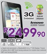 Lenovo A3000 7" Tablet