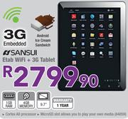 Sansui 9.7" Etab + 3G Tablet