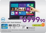 Dell Inspiron 3521 Touch Notebook