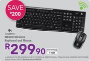Logitech MK260 Wireless Keyboard and Mouse