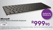 Microsoft Wedge Mobile Bluetooth Keyboard