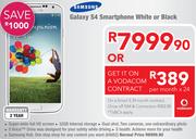 Samsung Galaxy S4 Smartphone White Or Black