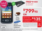 Samsung Galaxy Pocket+ Cellphone