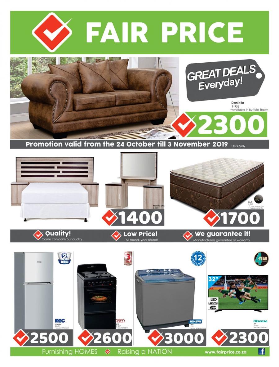 Fair Price Great Deals Everyday 24 Oct 03 Nov 2019 Www